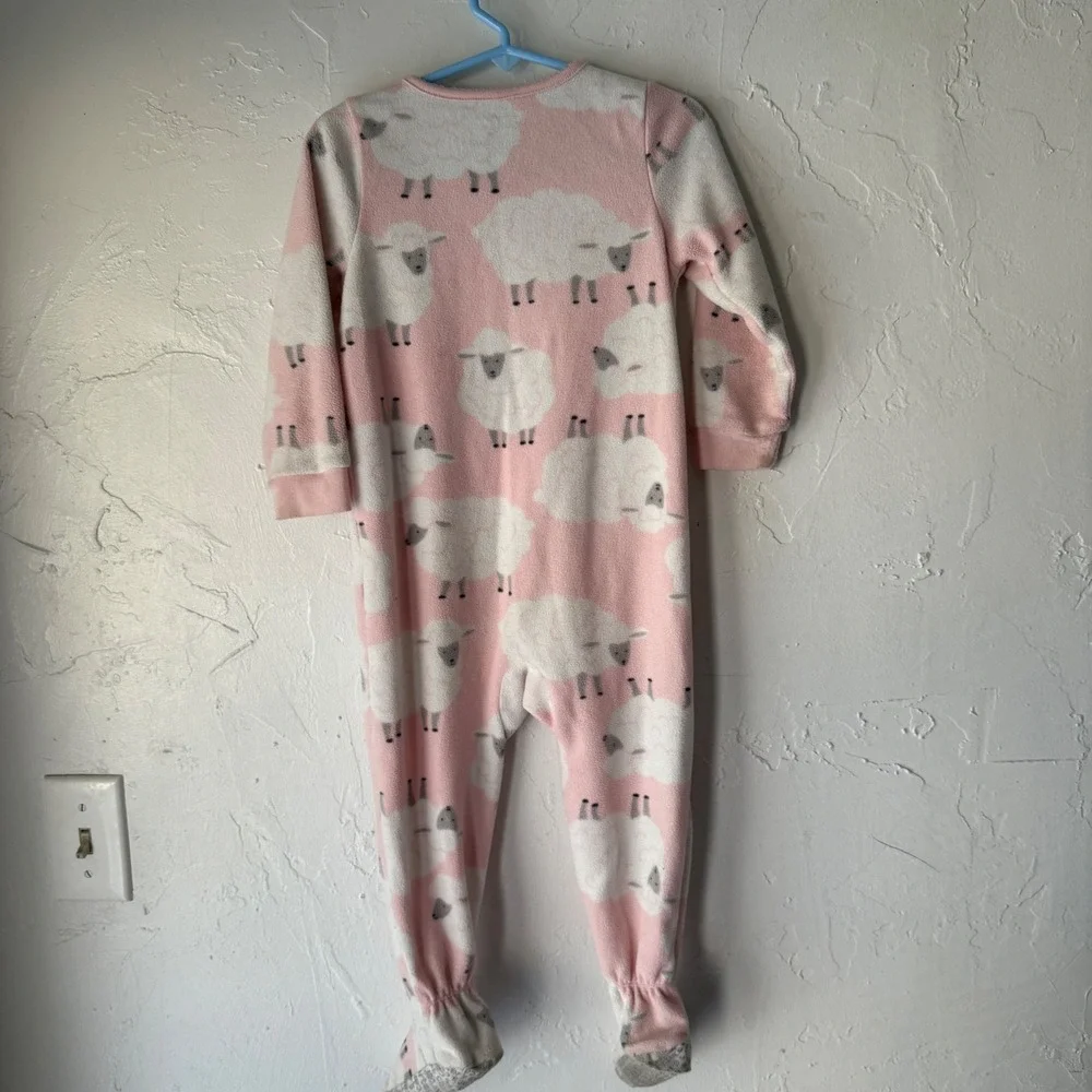 Carters 2t Baby Girls‎ Fleece Footed Pajamas Sleepers 3 Pack Unicorn Stocking